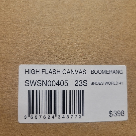 ZADIG & VOLTAIRE NIB $398 Flash Purple Canvas Raw Edge High Top Sneaker 41/10 US - Picture 7 of 8